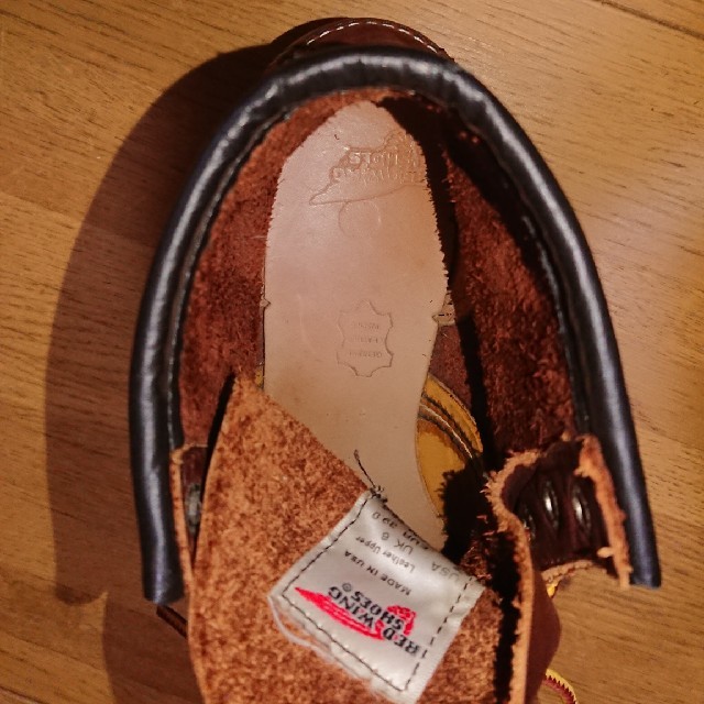 REDWING(レッドウィング)のRED WING 8138 レッドウィング レザー ワーク ブーツ 25cm メンズの靴/シューズ(ブーツ)の商品写真