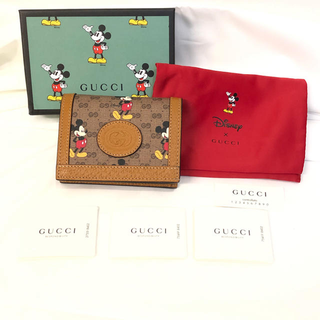 Gucci グッチ ミッキー 二つ折り 財布 dkpsmkn1mundu.com