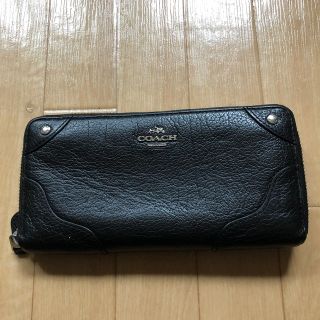 コーチ(COACH)のCOACH メンズ財布　長財布　ブラック　(長財布)