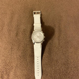 ディーアンドジー(D&G)のD&G 腕時計　ホワイトベルト(腕時計(アナログ))