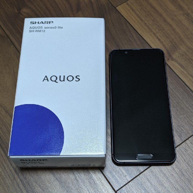 通販公式サイト aquos sense 3 lite 黒 simフリー スマホ/家電/カメラ