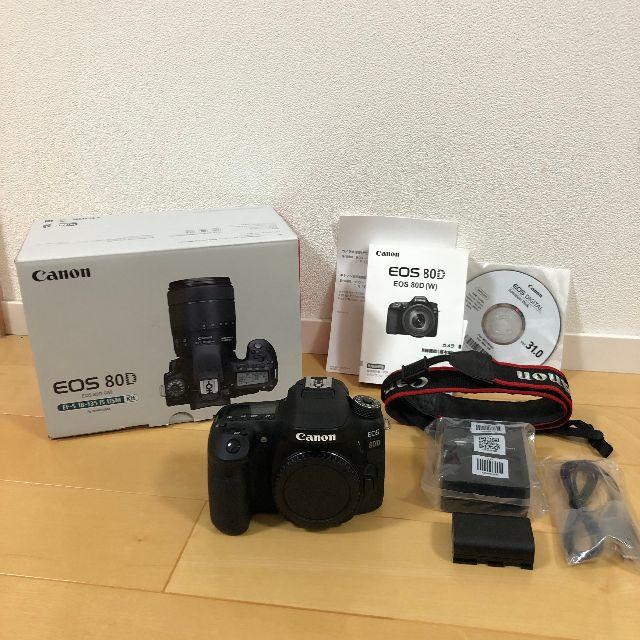 美品　Canon EOS 80D ボディ