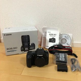 美品　Canon EOS 80D ボディ(デジタル一眼)