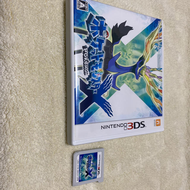 ポケモン(ポケモン)のポケットモンスター X 3DS エンタメ/ホビーのゲームソフト/ゲーム機本体(携帯用ゲームソフト)の商品写真