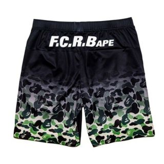 アベイシングエイプ(A BATHING APE)のF.C.R.B BAPE FCRB GAME SHORTS BLACK M(ショートパンツ)