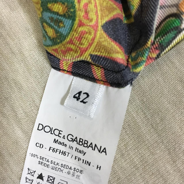 DOLCE&GABBANA(ドルチェアンドガッバーナ)のbubuさま専用　ドルチェ  アンド　ガッバーナ  ワンピース レディースのワンピース(ひざ丈ワンピース)の商品写真