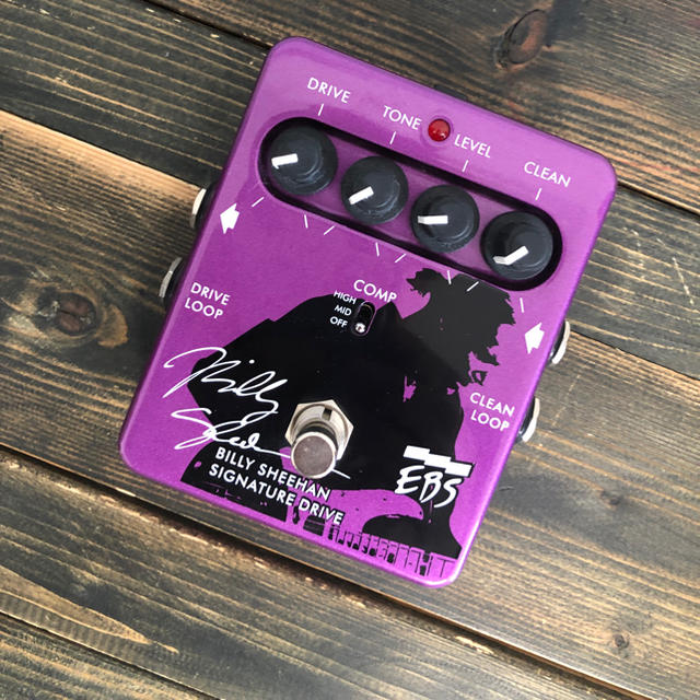 EBS Billy Sheehan Signature Drive Pedal