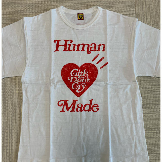 Supreme(シュプリーム)のTシャツHUMAN MADE girls don't cry コラボT XL 白 メンズのトップス(Tシャツ/カットソー(半袖/袖なし))の商品写真