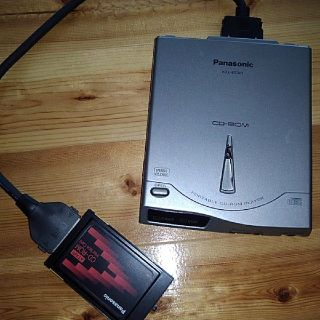 パナソニック(Panasonic)のPanasonic ポータブル cd-rom プレーヤー(PC周辺機器)