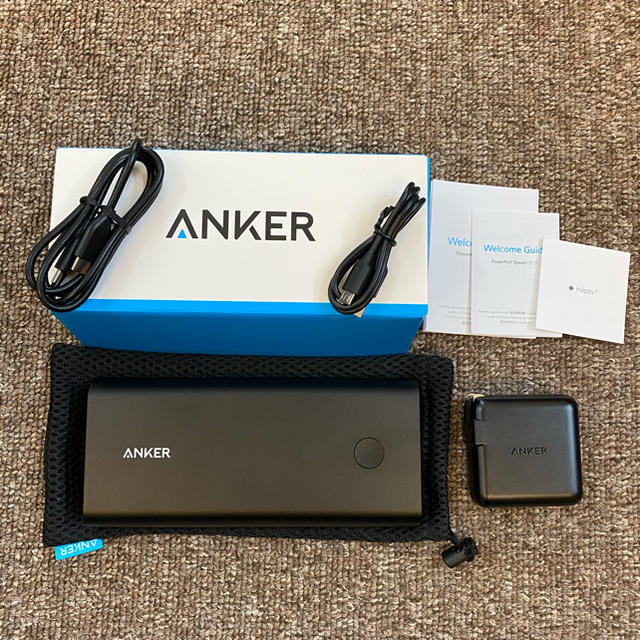 Apple(アップル)のAnker PowerCore+ 26800 PD」PD対応のモバイルバッテリー スマホ/家電/カメラのスマートフォン/携帯電話(バッテリー/充電器)の商品写真