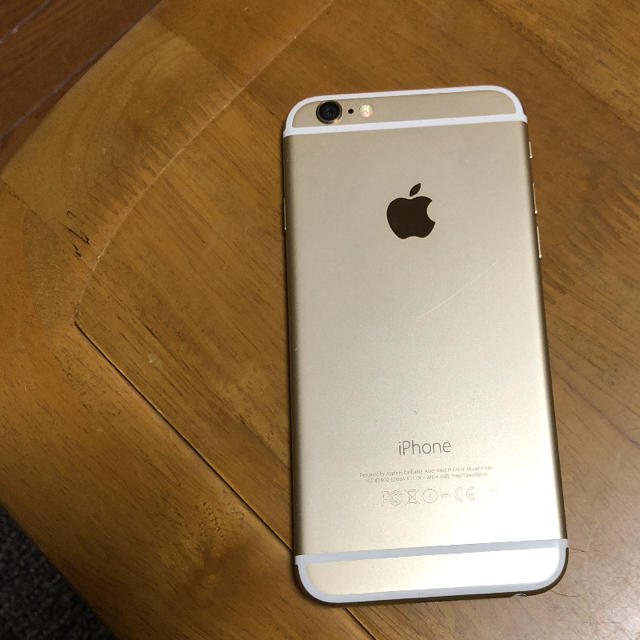 在庫あ人気 iPhone iPhone6 16GB simフリー ゴールドの通販 by なみ猫's shop｜アイフォーンならラクマ 