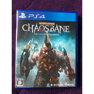 プレイステーション4(PlayStation4)の即日発送致します　ウォーハンマー：Chaosbane PS4(家庭用ゲームソフト)