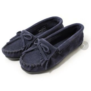 ミネトンカ(Minnetonka)の美品！ ミネトンカ モカシン (ローファー/革靴)