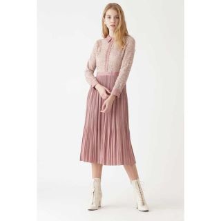 ジルスチュアート(JILLSTUART)のアニー襟付きワンピース☆ JILLSTUART(ロングワンピース/マキシワンピース)