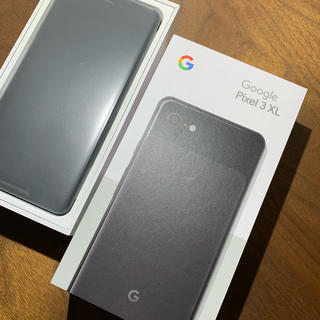 アンドロイド(ANDROID)のGoogle Pixel3 XL 64GB ブラック新品、未使用品(スマートフォン本体)