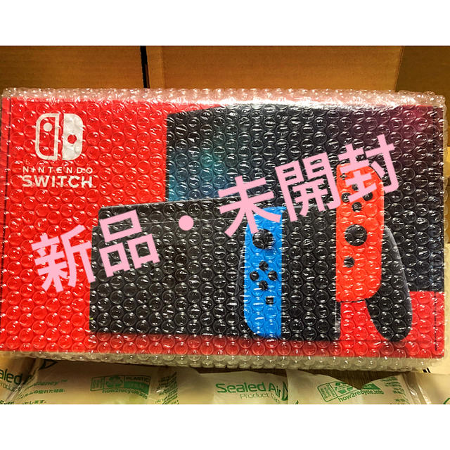 新品・未開封】新型 Nintendo Switch ネオン/レッド-