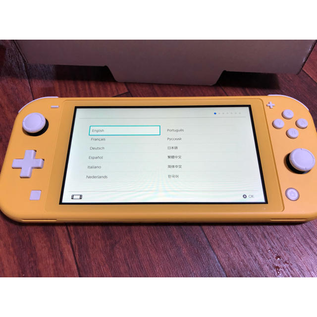 Nintendo Switch - 完品 スイッチ ライト イエロー switch lite 黄色
