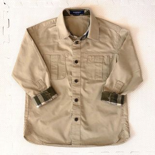 バーバリー(BURBERRY)の【美品】★バーバリー★BURBERRY★長袖シャツ★110A(ブラウス)