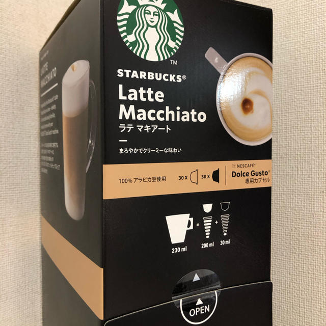 Starbucks Coffee(スターバックスコーヒー)のドルチェグスト専用カプセル☆スターバックスラテマキアート 食品/飲料/酒の飲料(コーヒー)の商品写真