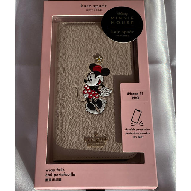 kate spade new york(ケイトスペードニューヨーク)のモモブリちゃん様専用　ケイトスペード iPhoneケース 11 PRO用 スマホ/家電/カメラのスマホアクセサリー(iPhoneケース)の商品写真