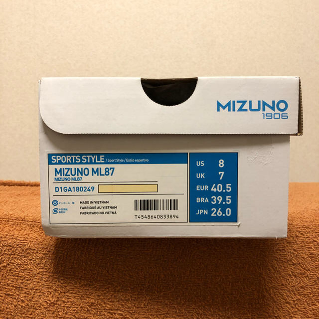 MIZUNO(ミズノ)のMIZUNO ML87 メンズの靴/シューズ(スニーカー)の商品写真