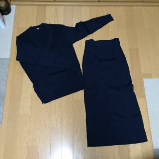 ユニクロ(UNIQLO)のUNIQLO ニットセットアップ(セット/コーデ)