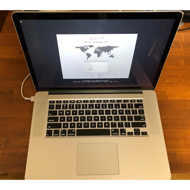 Mac (Apple) - 値下げ！MacBook Pro 15インチ2015年　USキーボードバッテリ新品