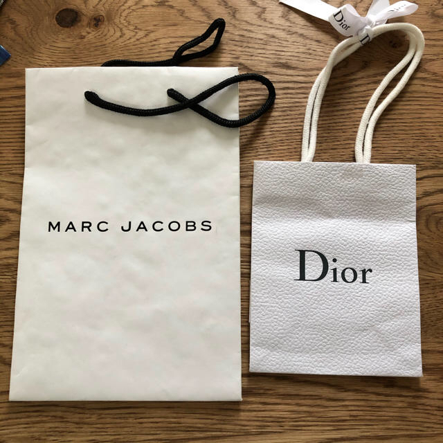 Dior(ディオール)のディオール Dior  マークジェイコブス　MARC JACOBS ショップ袋 レディースのバッグ(ショップ袋)の商品写真