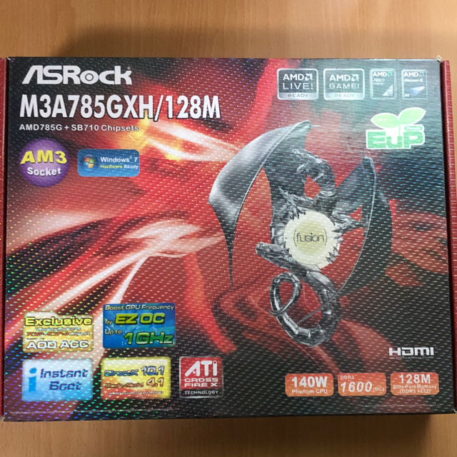 AMD Phenom II X6 1055T&マザーボード&メモリ8GB 1