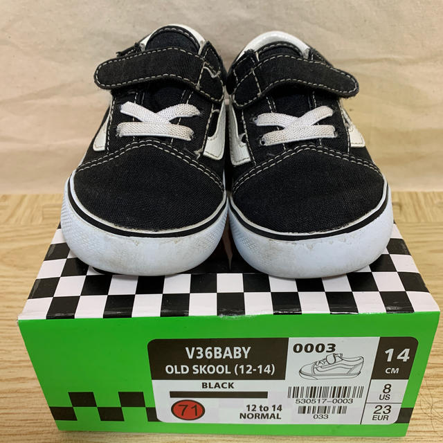 VANS(ヴァンズ)のVANS オールドスクール　14cm キッズ/ベビー/マタニティのベビー靴/シューズ(~14cm)(スニーカー)の商品写真