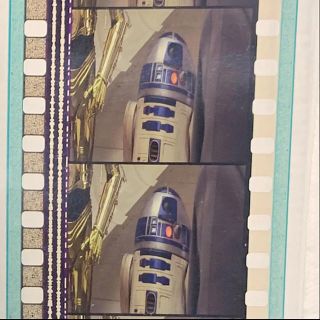 ディズニー(Disney)の★超希少 ネガ★ スターウォーズ R2-D2 C-3PO フィルム(キャラクターグッズ)