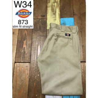 ディッキーズ(Dickies)のokaさん専用　３００７３　ディッキーズ 　８７３　ベージュ系　 W３４(ワークパンツ/カーゴパンツ)