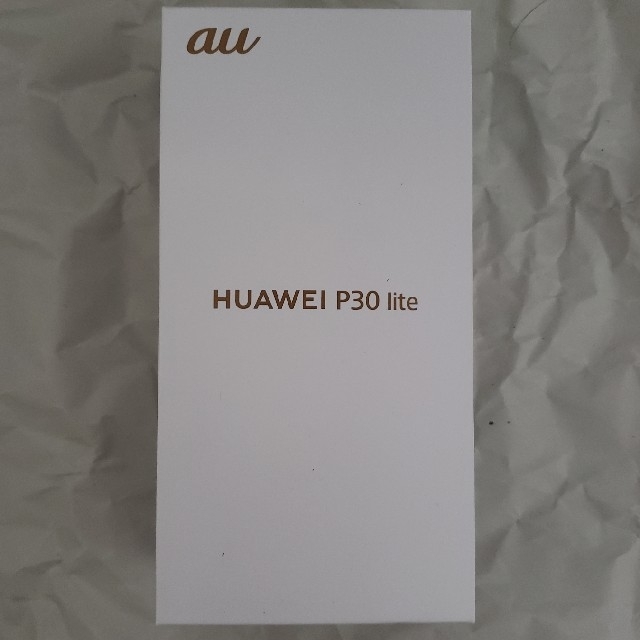 HUAWEI P30 lite Premium ピーコックブルー au 未開封品