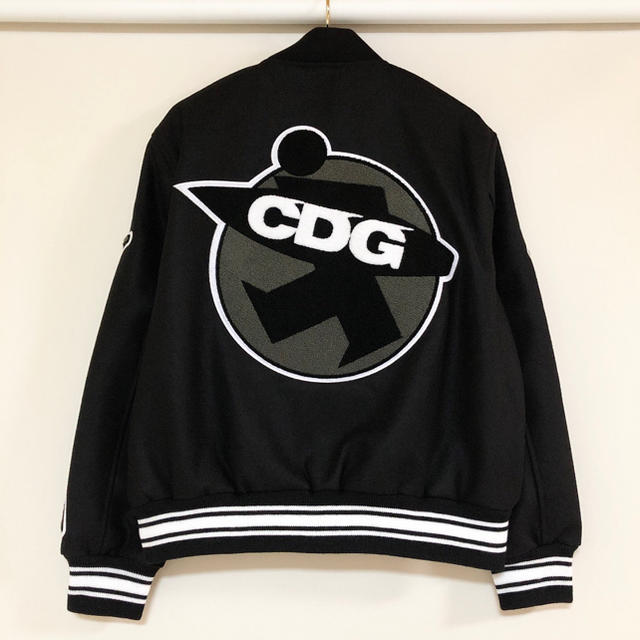 COMME des GARCONS(コムデギャルソン)の即完売 新品 コムデギャルソン×ステューシー×CDG スタジャン　シュプリーム メンズのジャケット/アウター(スタジャン)の商品写真