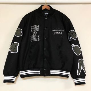 コムデギャルソン(COMME des GARCONS)の即完売 新品 コムデギャルソン×ステューシー×CDG スタジャン　シュプリーム(スタジャン)