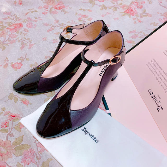 repetto Tストラップパンプス【限定値下げ】 - ハイヒール/パンプス repetto Tストラップパンプス【限定値下げ】 - ハイヒール/パンプス