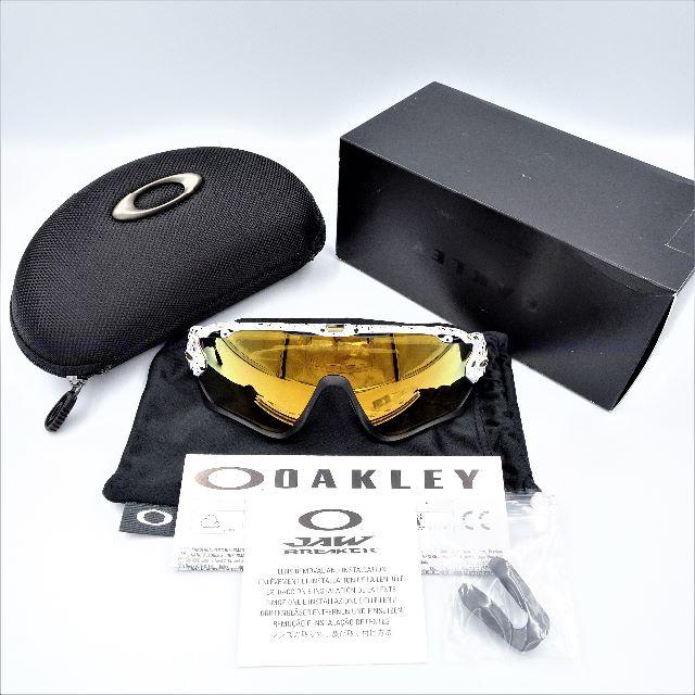 Oakley(オークリー)のOAKLEY オークリー ジョウブレイカー 24Kイリジウム スプラッター スポーツ/アウトドアの自転車(ウエア)の商品写真