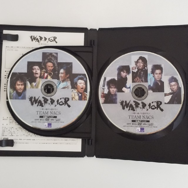 TEAM NACS「WARRIOR～唄い続ける侍ロマン」DVD エンタメ/ホビーのDVD/ブルーレイ(舞台/ミュージカル)の商品写真