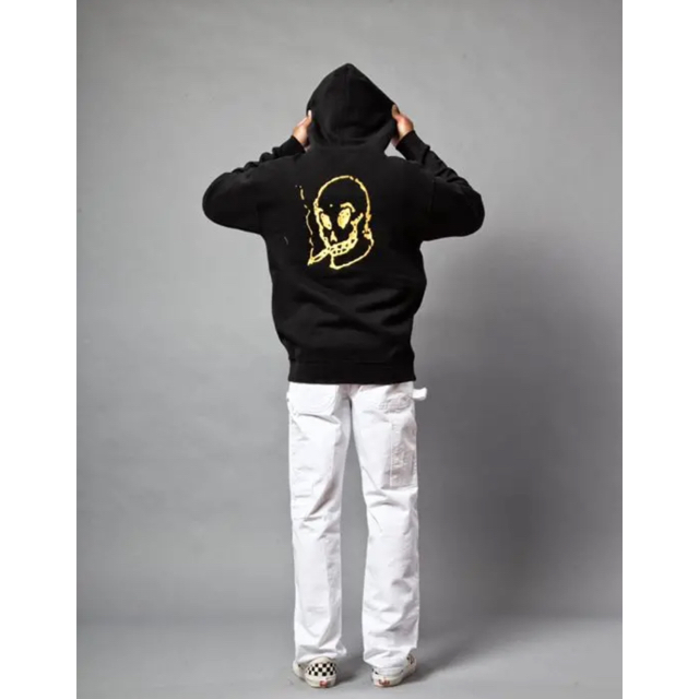 paradise3 Paradise Gold Skull Hoodie