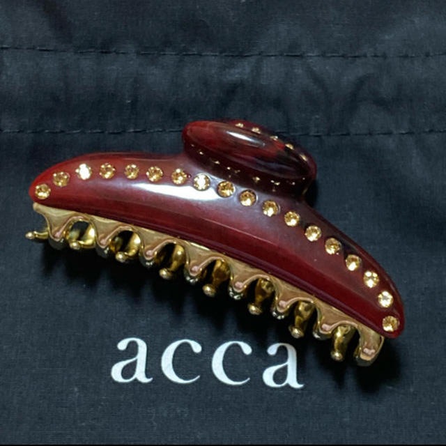 acca - acca ヘアクリップの通販 by 828shop｜アッカならラクマ