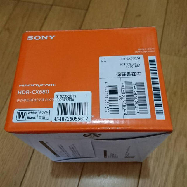 SONY(ソニー)のSONY HDR-CX680 スマホ/家電/カメラのカメラ(ビデオカメラ)の商品写真