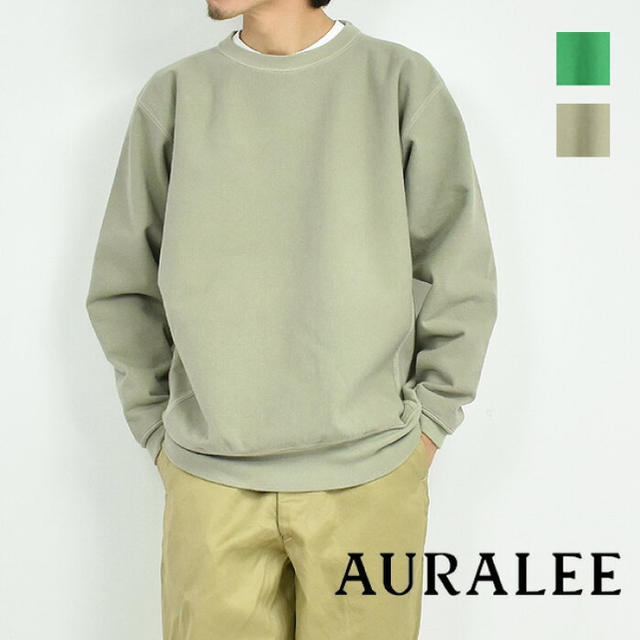 スウェットAURALEE SUPER MILLED SWEAT P/O