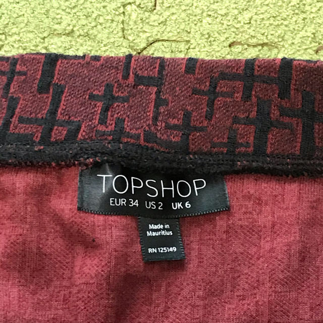 TOPSHOP(トップショップ)のトップショップTOPSHOP☆ペプラムミニスカート レディースのスカート(ミニスカート)の商品写真