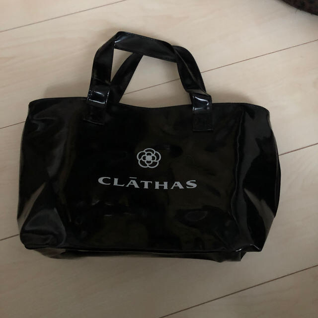 CLATHAS(クレイサス)の新品　エナメルトートバック レディースのバッグ(トートバッグ)の商品写真