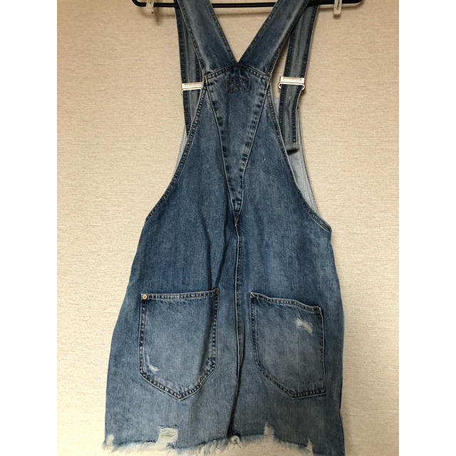 ZARA(ザラ)のZARA デニムサロペット レディースのパンツ(サロペット/オーバーオール)の商品写真