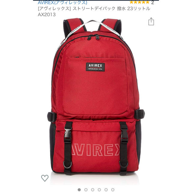 AVIREX(アヴィレックス)のAVIREX リュック メンズのバッグ(バッグパック/リュック)の商品写真