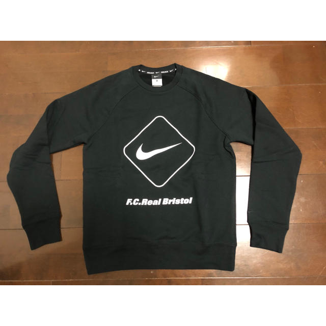 F.C.R.B.(エフシーアールビー)の【断捨離中！おトク！】FCRB✖️nike スウェット ブラック 試着のみ メンズのトップス(スウェット)の商品写真