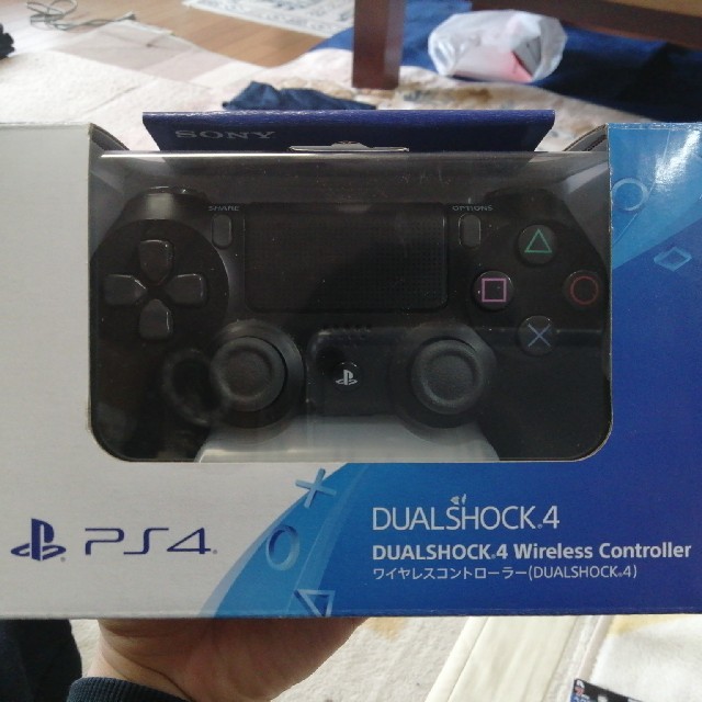 PS4 コントローラー DUALSHOCK4 ジェットブラック　純正