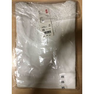 ユニクロ(UNIQLO)の新品・未使用　ユニクロ　バックレース　タンクトップ　XSサイズ(タンクトップ)