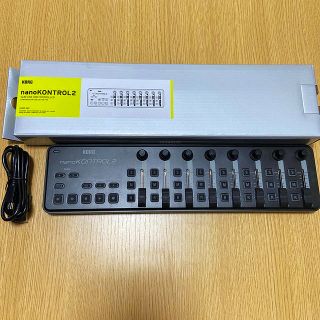 コルグ(KORG)の【超美品】KORG nanokontrol2 ブラック(MIDIコントローラー)